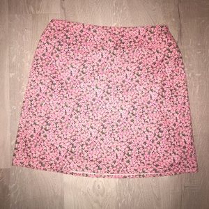 Chaus Pink Flower Skirt